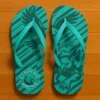 Chinelo de dedo Atlética Verde água Falcões da URJ