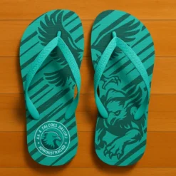 Chinelo de dedo Atlética Verde água Falcões da URJ