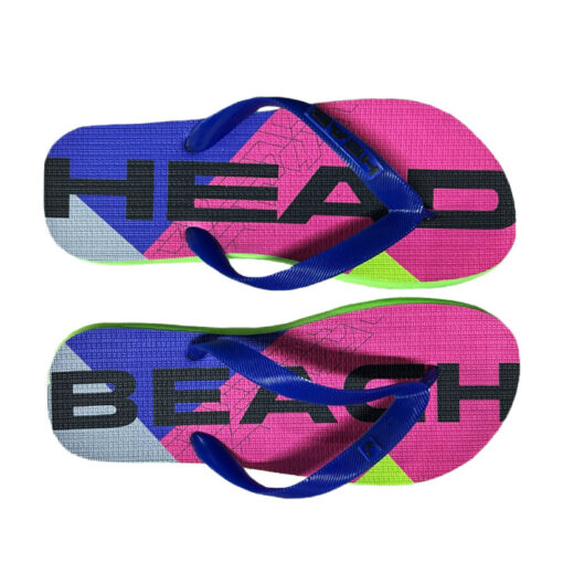 Chinelo de dedo Head Beach Feminino Rosa com azul - Imagem 2