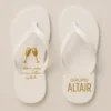 Chinelo de dedo Corporativo Branco Brinde Grupo Altair