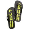 Chinelo de dedo Buh Masculino Preto Verde Limão