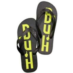 Chinelo de dedo Buh Masculino Preto Verde Limão