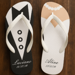 Chinelo de dedo Casamento Terno e Vestido